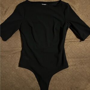 Express Black Bodysuit